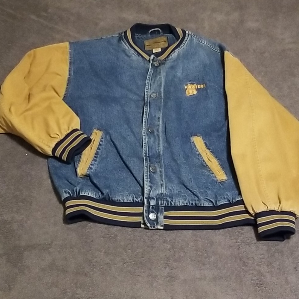 Vintage Hooters Est. 1983 Denim Jacket
